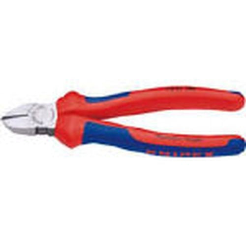 Knipex 70 15 110 side-cutting pliers (red/blue, length 110 mm)