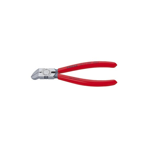 Knipex 72 11 160 side cutters, for plastic (red, length 160 mm)