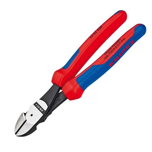 Knipex 74 02 200 side cutters (forged articulated shaft)