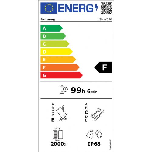 Tablični računalnik Samsung Galaxy Tab S10 FE+ 13,1" WQXGA+ 12GB/256GB Wi-Fi Android 15 sivo IP68