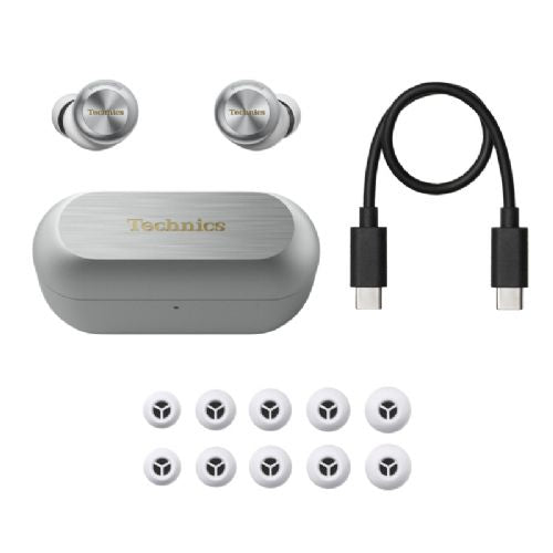 Brezžične slušalke Technics ANC EAH-AZ100E-S, Usb-C