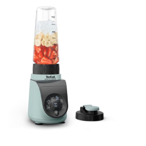Mini blender Tefal Blend Up Essential BL1E04F0, 800 W, 6 programov, zelene barve