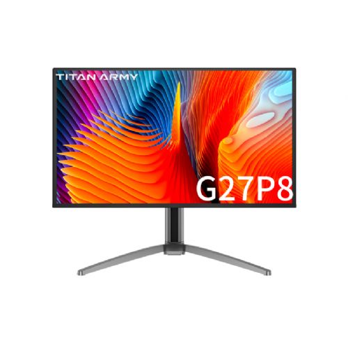 Monitor Titan Army G27P8, 67,3 cm (26,5"), QHD QD-OLED, 240 Hz, 0,03 ms, HDR400 TrueBlack, črne barve