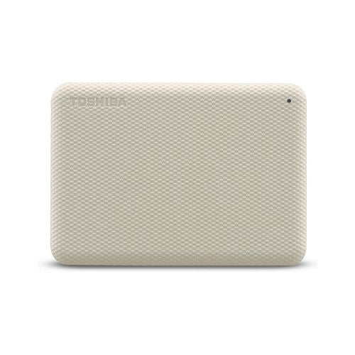 Zunanji HDD disk Toshiba Canvio Advance 2 TB, 2,5", USB 3.2 Gen 1, bel, varnostna in backup programska oprema
