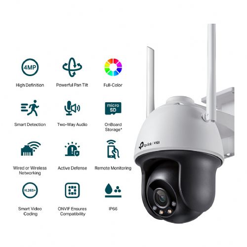 IP kamera TP-Link Omada IPCam VIGI C540-W (4mm) 4MP polnobarvna