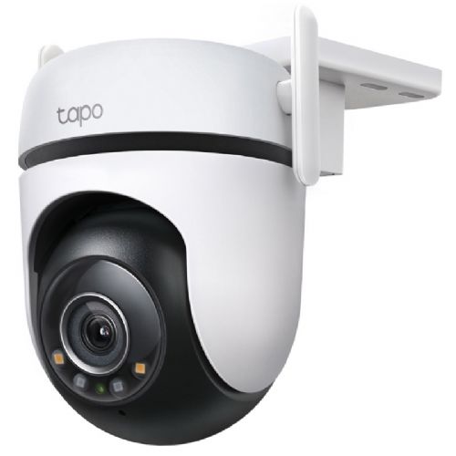 Zunanja nadzorna kamera TP-Link Tapo C520WS, IR, 2K, IP66, 360°, Wi-Fi, antena, bela