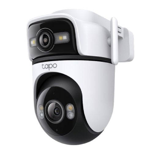 TP-LINK Tapo C545D 3MP 2K Schwenk-/Neige-Doppellinsen-Farbkamera für den Außenbereich