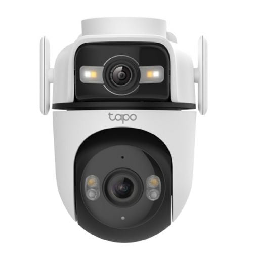 TP-LINK Tapo C545D 3MP 2K Schwenk-/Neige-Doppellinsen-Farbkamera für den Außenbereich