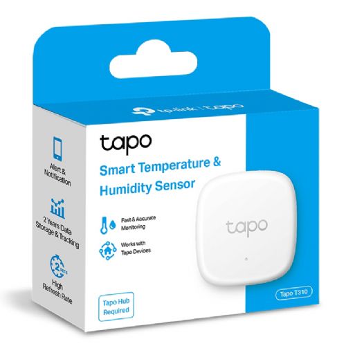 TP-LINK Tapo T310 Intelligenter Feuchtigkeits-/Temperatursensor