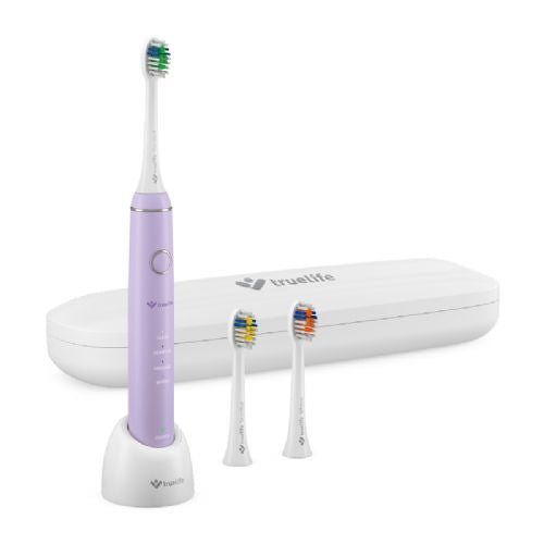 Električna zobna ščetka TrueLife SonicBrush Compact Lavender, 70.000 gibov/min, 4 načini, 30 dni baterije
