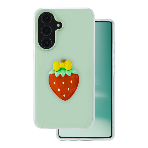Tutti Frutti 2in1 silicone case for Samsung Galaxy A57 - green