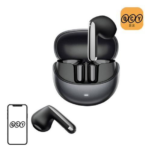 Slušalke TWS QCY HT 10 pro, ANC (črne)