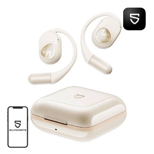 Slušalke TWS Soundpeats GoFree2+ (bele)