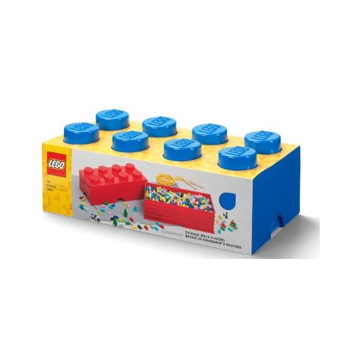Lego®: Škatla za shranjevanje z gradnikom 8 - Modra (40041731)
