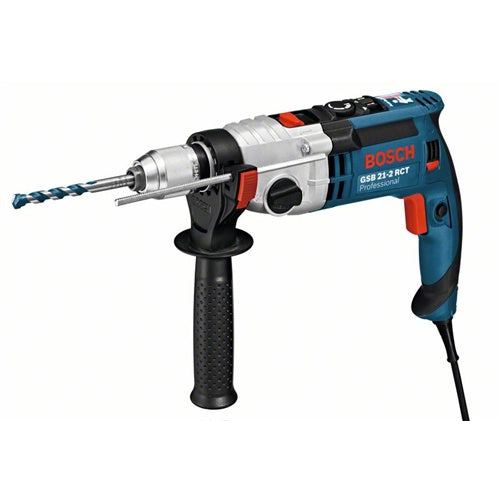 Bosch GSB 21-2 RCT Professional Impact Drill, 1300 W, Blue/Black
