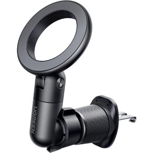 Ugreen MagSafe 360° adjustable car phone holder, N52 neodymium magnets, aluminum alloy, for iPhone 12-16, air vent mount