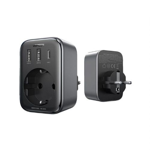 Ugreen Nexode 4in1 USB socket 30W with 2xUSB, 1xUSB-C and Quick Charge