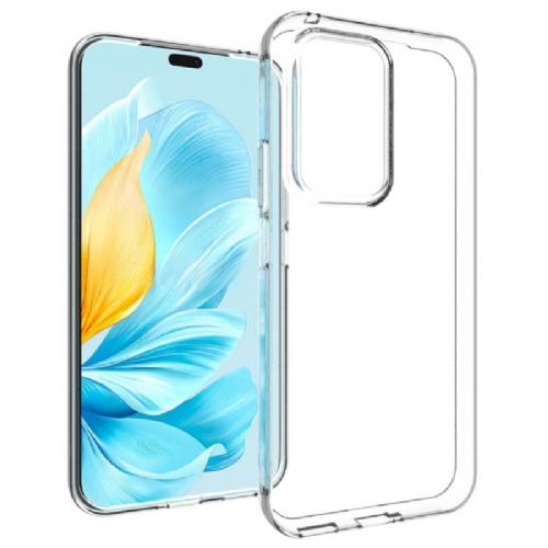 Ultra-thin silicone case for Honor 200 Pro - transparent