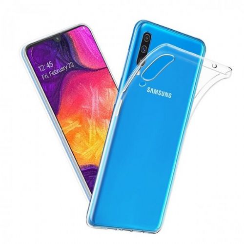 Ultra thin silicone case for Samsung Galaxy A10 A105 - transparent