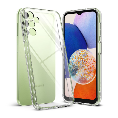 Ultra thin silicone case for Samsung Galaxy A18 - transparent