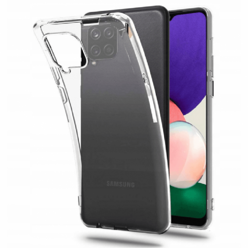Ultra thin silicone case for Samsung Galaxy A22 A225 LTE - transparent