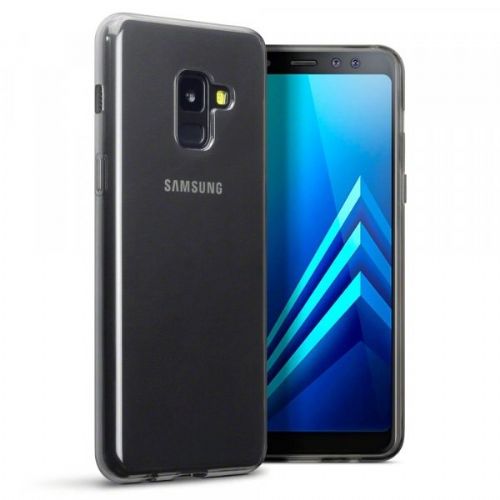 Ultra thin silicone case for Samsung Galaxy A6 Plus 2018 A605 - transparent