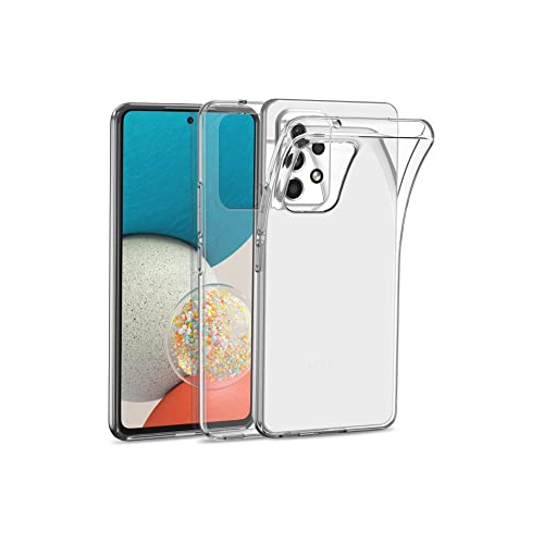 Ultra-thin silicone case for Samsung Galaxy A73 5G - transparent
