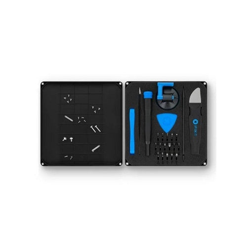 iFixit Essential Electronics Toolkit v2.2 (black/blue, 23-piece)