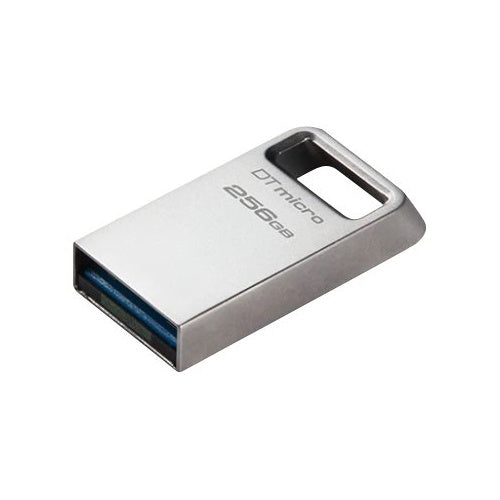 USB-Stick Kingston DataTraveler Micro 256 GB USB-A 3.2 Gen 1, silber
