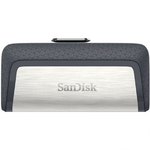 USB 256GB SanDisk Ultra dvojni USB-A/USB-C, hitrost branja 150 MB/s, drsnik