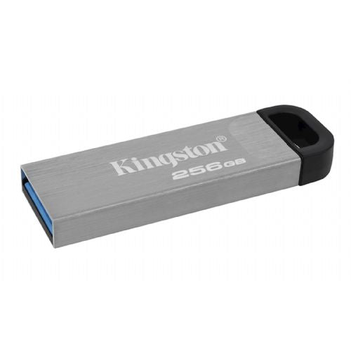 USB-Stick Kingston 256GB DT Kyson, 3.2 Gen1, 200/60MB/s, Metall, ohne Kappe DTKN/256GB