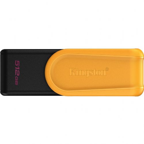 USB Kingston DataTraveler Exodia S 512 GB, USB-A 3.2 Gen 1, črn/rumen