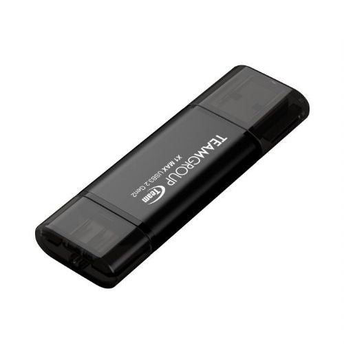 USB Teamgroup X1 MAX 256 GB, USB-A und USB-C 3.2 Gen 2, bis zu 1000 MB/s, Kapazität