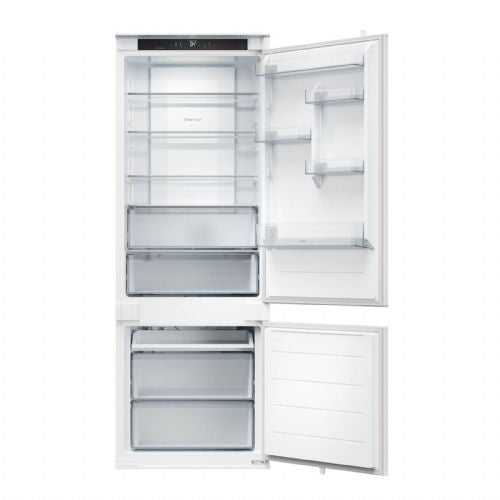 Vgradni kombiniran hladilnik Candy CNBQT3719EW, 193,5 cm, 382 l (281 + 101 l), No Frost, energijski razred E