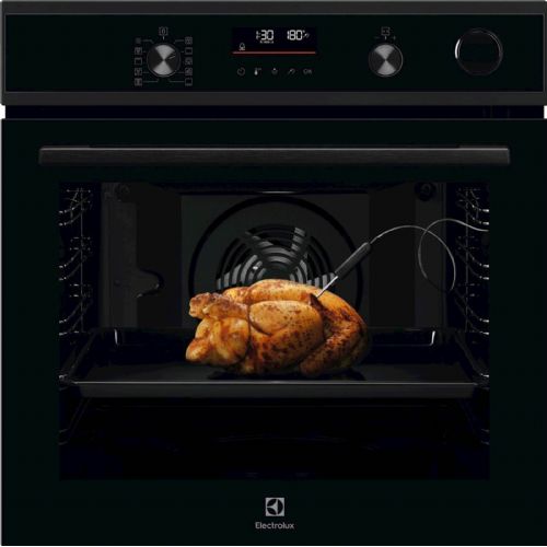 Vgradna pečica Electrolux EOC6P77H, piroliza, dodatek pare, Pure Black EOC6P77H