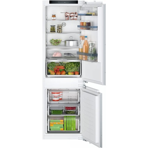 Vgradni hladilnik z zamrzovalnikom Samsung BRB26713EWW/EF, 193 l + 74 l, 35dB, razred E, višina 177,5cm, širina 54cm,bel