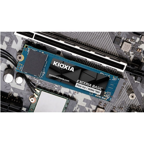 Vgradni SSD disk Kioxia Exceria Basic 2 TB PCIe 4.0, M.2 2280, do 7.300 MB/s, QLC