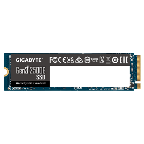 Vgradni SSD Gigabyte Gen3 2500E SSD 2 TB (PCIe 3.0 x4, NVMe 1.3, M.2 2280)