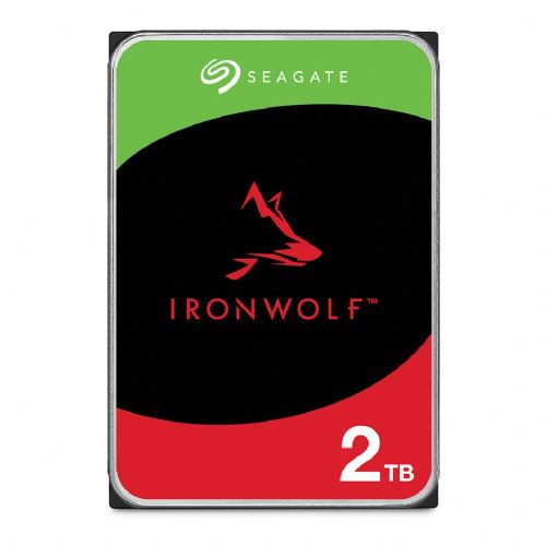 Vgradni HDD disk Seagate IronWolf NAS 2 TB CMR, 3,5", SATA 6 Gb/s, 256 MB predpomnilnika