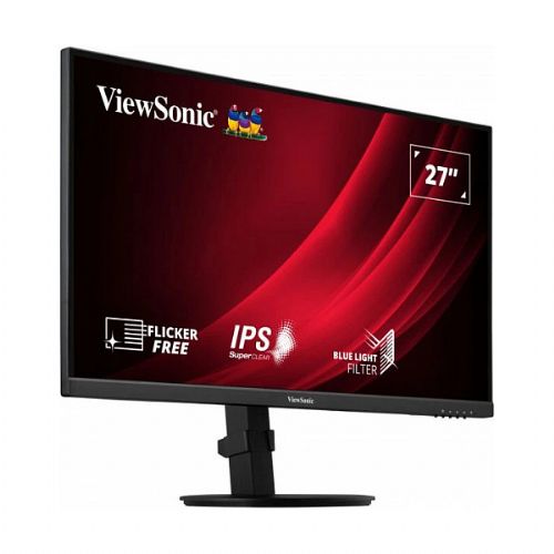 Monitor ViewSonic VG2709-2K-MHD-2 68,6 cm (27"), 2560x1440 (QHD), IPS, 350 cd/m2, 16:9 4ms 100Hz HDR10 HDMI DP Lautsprecher Pivot Schwarz