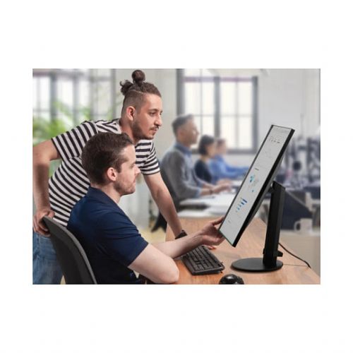 Monitor ViewSonic VG2709-2K-MHD-2 68,6 cm (27"), 2560x1440 (QHD), IPS, 350 cd/m2, 16:9 4ms 100Hz HDR10 HDMI DP Lautsprecher Pivot Schwarz