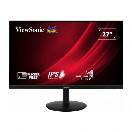 Monitor ViewSonic VG2709-2K-MHD-2 68,6 cm (27"), 2560x1440 (QHD), IPS, 350 cd/m2, 16:9 4ms 100Hz HDR10 HDMI DP Lautsprecher Pivot Schwarz