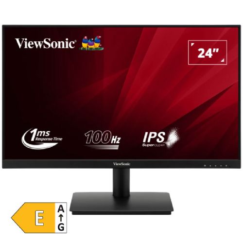 Monitor VIEWSONIC VA240-H 60,96 cm (24"), FHD IPS, 250cd/m2, 100Hz HDMI/VGA monitor