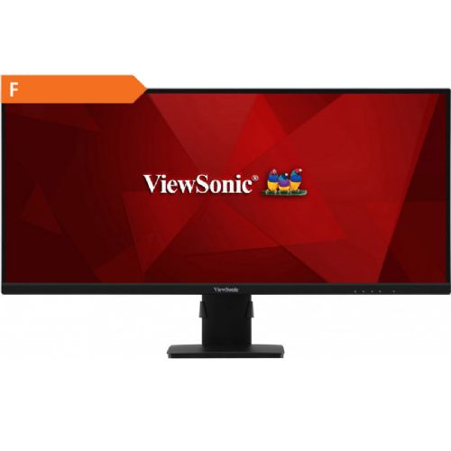 Monitor ViewSonic VA3456-MHDJ, 86,36 cm (34"), IPS, UltraWide, WQHD, 75 Hz, 4 ms, črn