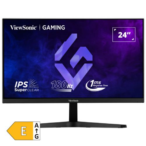 Monitor VIEWSONIC VX24G1-HD 60,45cm (23,8") FHD IPS 180Hz DP/HDMI HDR10 gaming