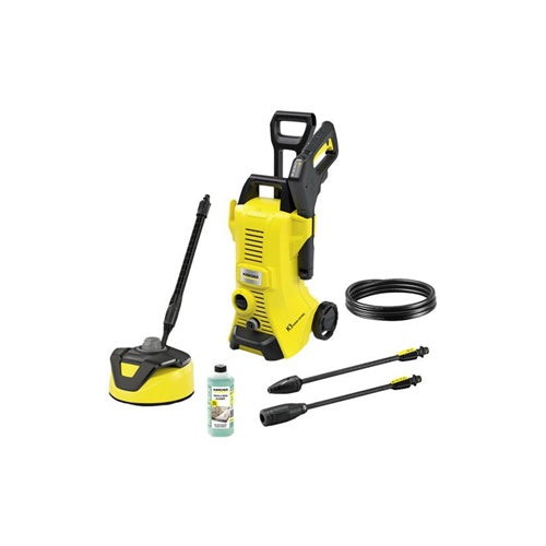 Karcher K 3 Power Control Home T 5 high-pressure cleaner 1.676-106.0, with dirt cleaner and surface cleaner, yellow/black