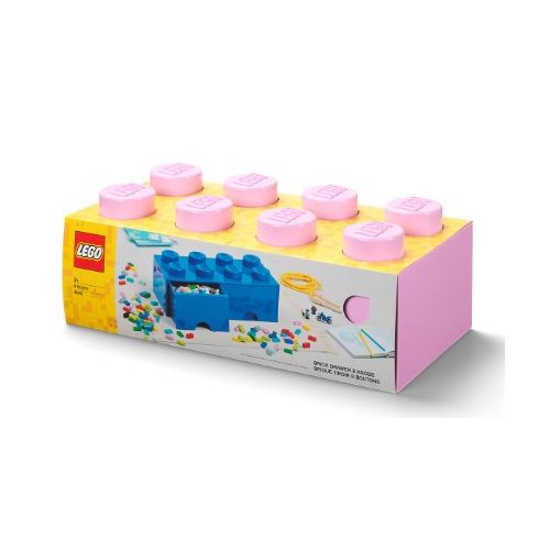 Lego®: Škatla za shranjevanje z gradnikom 8 - Roza (40061738)