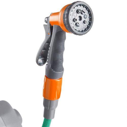 VonHaus wall mount hose 30m auto Roll-Up 8-function spray gun