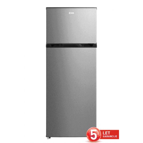 Frigorifero combinato VOX KG2730SE, 204 L, 143 cm, congelatore in alto, classe energetica E, colore argento.