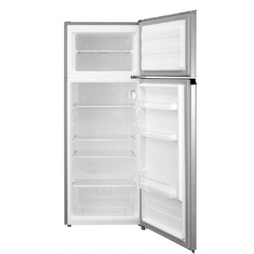 Frigorifero combinato VOX KG2730SE, 204 L, 143 cm, congelatore in alto, classe energetica E, colore argento.